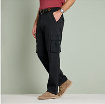 Pegasus Stretch Cargo Trousers with Free Belt - MT339
